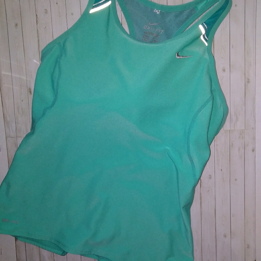 Teal Nike tank top